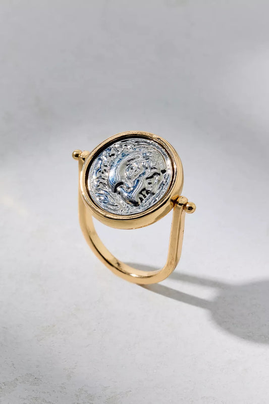 Ophelia Coin Flip Ring