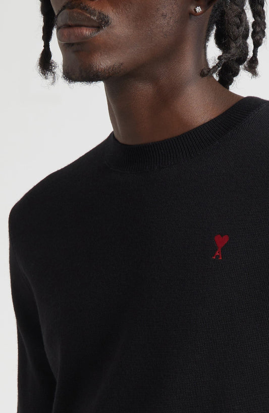 Ami de Coeur Wool Crewneck Sweater