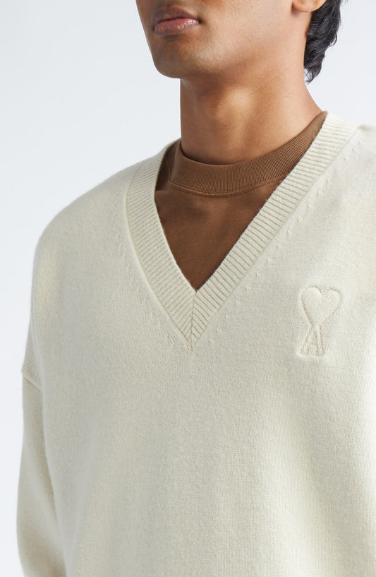 Ami De Coeur Wool & Cashmere Sweater