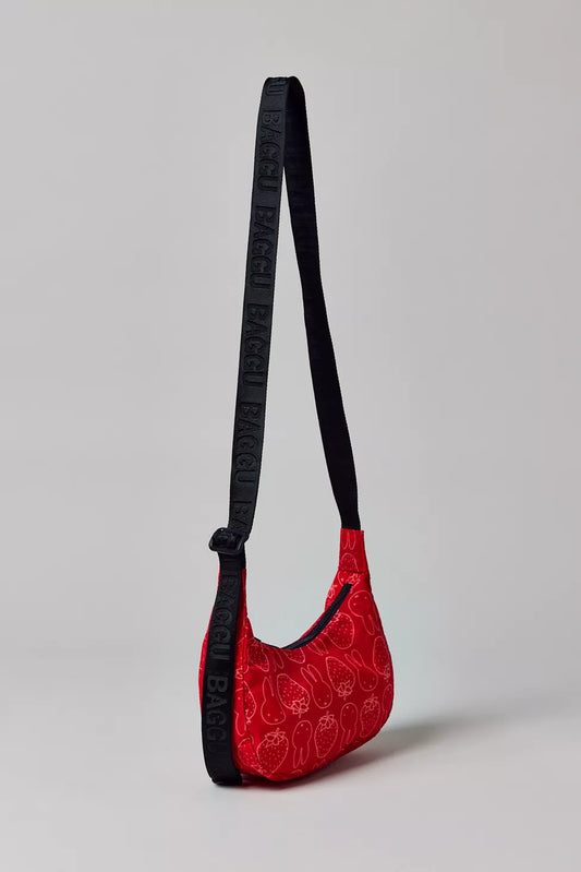 BAGGU & Miffy UO Exclusive Small Nylon Crescent Bag