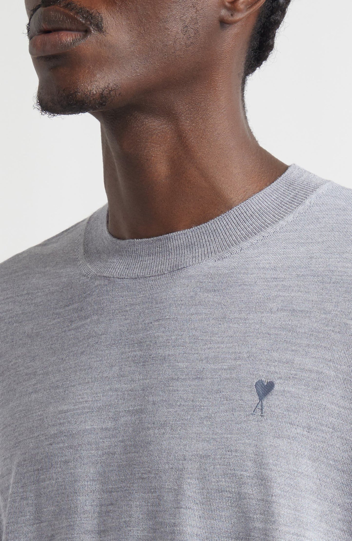 Ami de Coeur Embroidered Wool & Silk Sweater