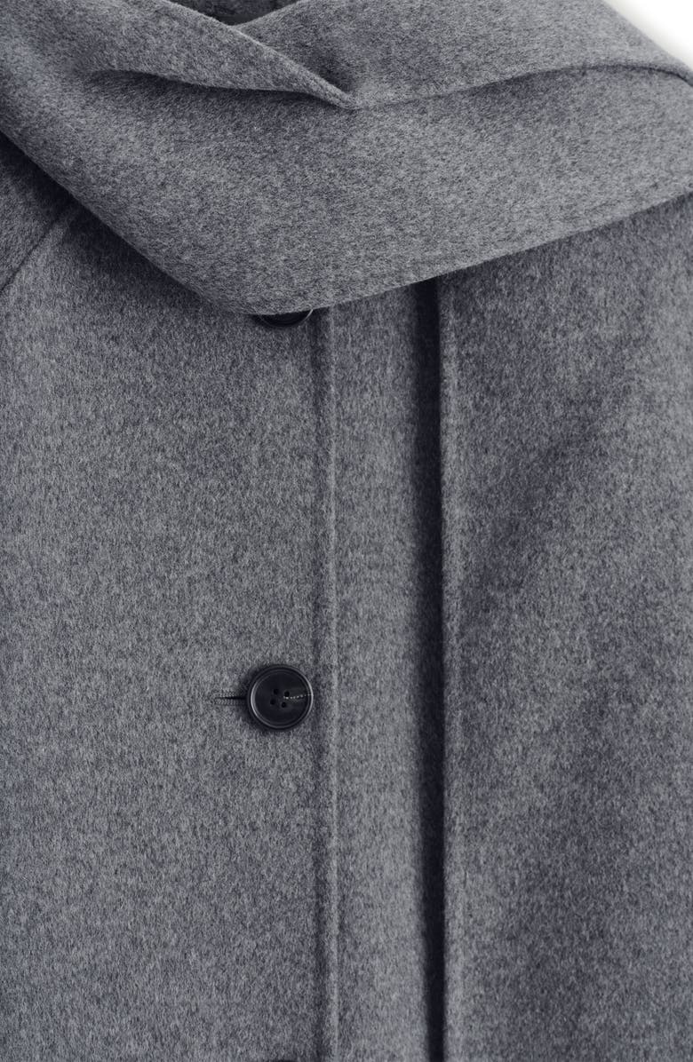 Chop Double Face Wool Blend Scarf Jacket