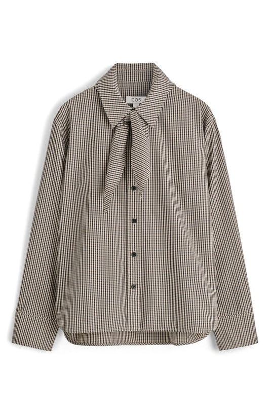Check Print Woven Shirt