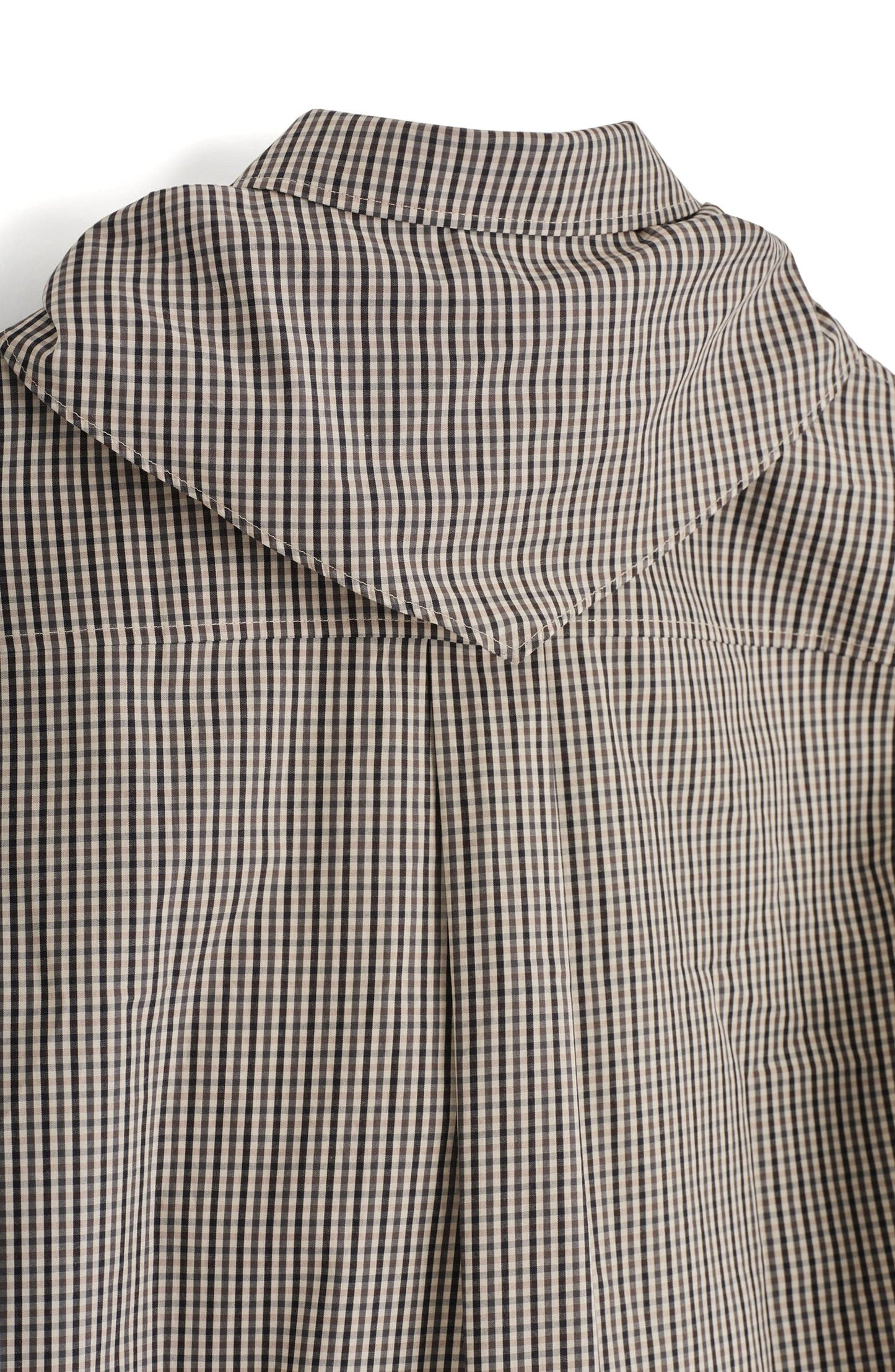 Check Print Woven Shirt