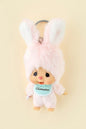 Monchhichi Friends Chimutan Bunny Plushie Keychain