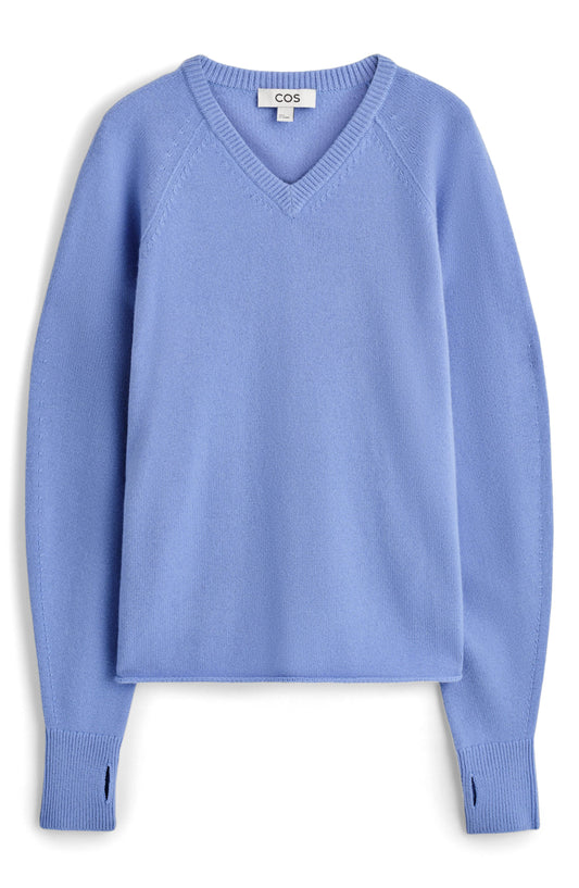 Merino Wool V-Neck Sweater