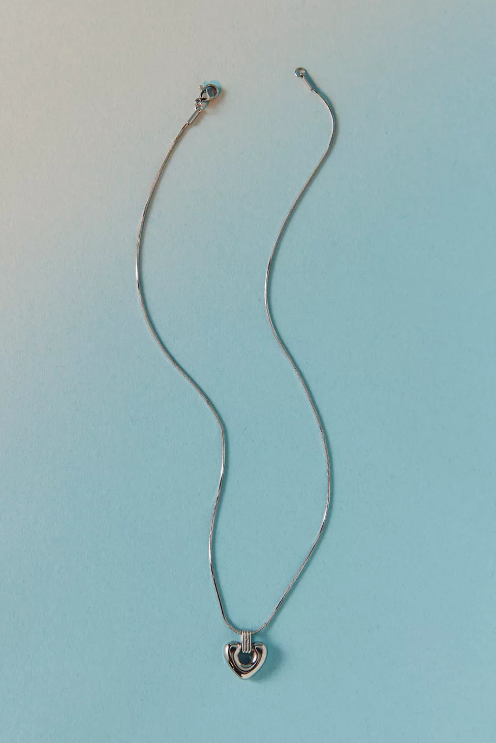 Waterproof Naomi Heart Pendant Necklace