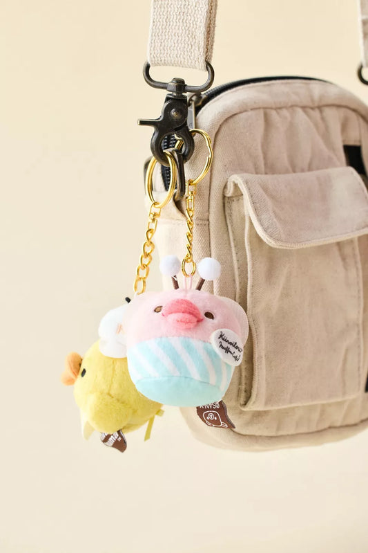 Rilakkuma San-X Kiiroitori Muffin Café Series Blind Box Plushie Keychain