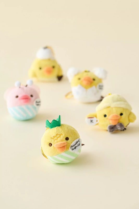 Rilakkuma San-X Kiiroitori Muffin Café Series Blind Box Plushie Keychain