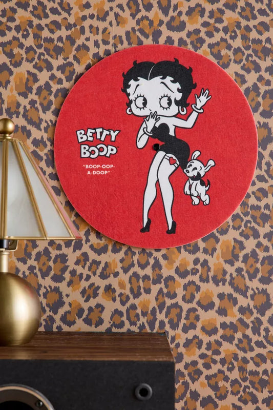 Betty Boop & Pudgy Turntable Slipmat