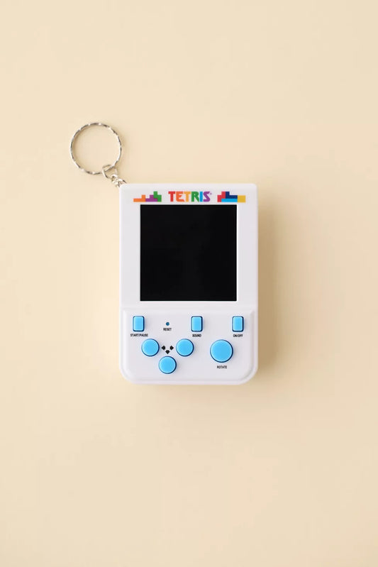 Tetris Arcade Game Keychain