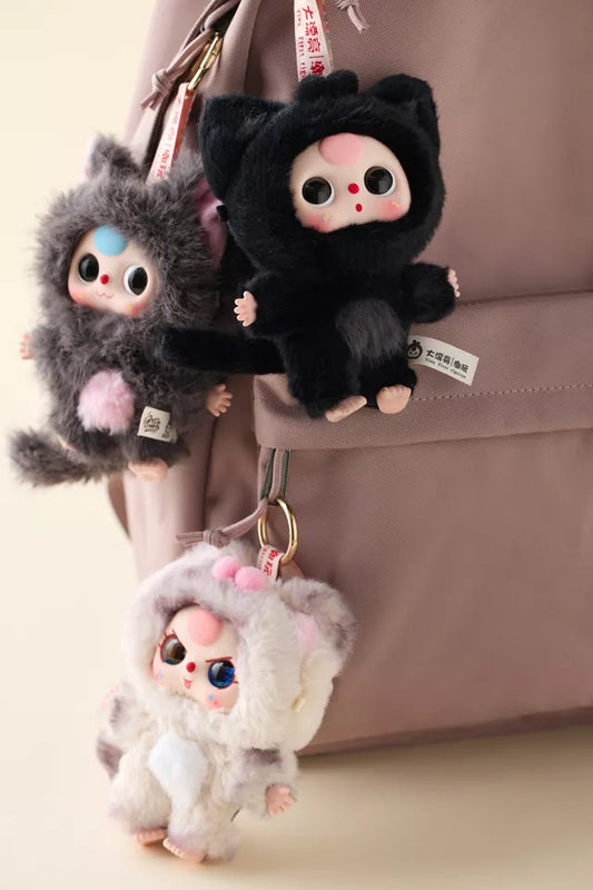 Baby Three Cats & Dogs Series Blind Box Plushie Keychain