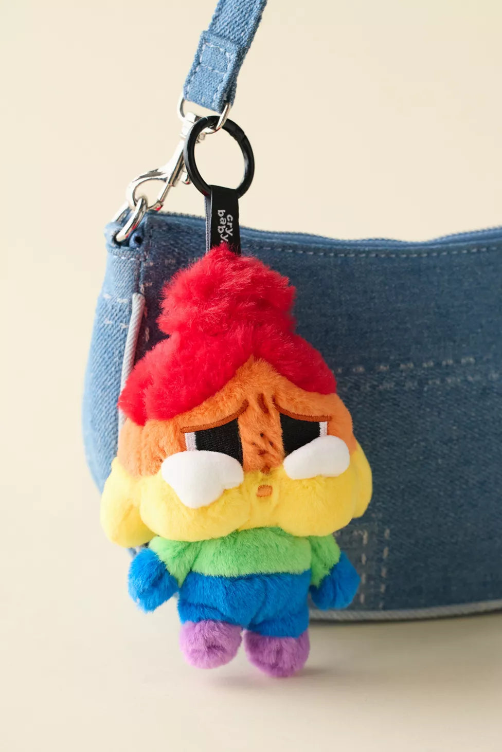 POP MART CRYBABY Cheer Up, Baby Series Plushie Keychain