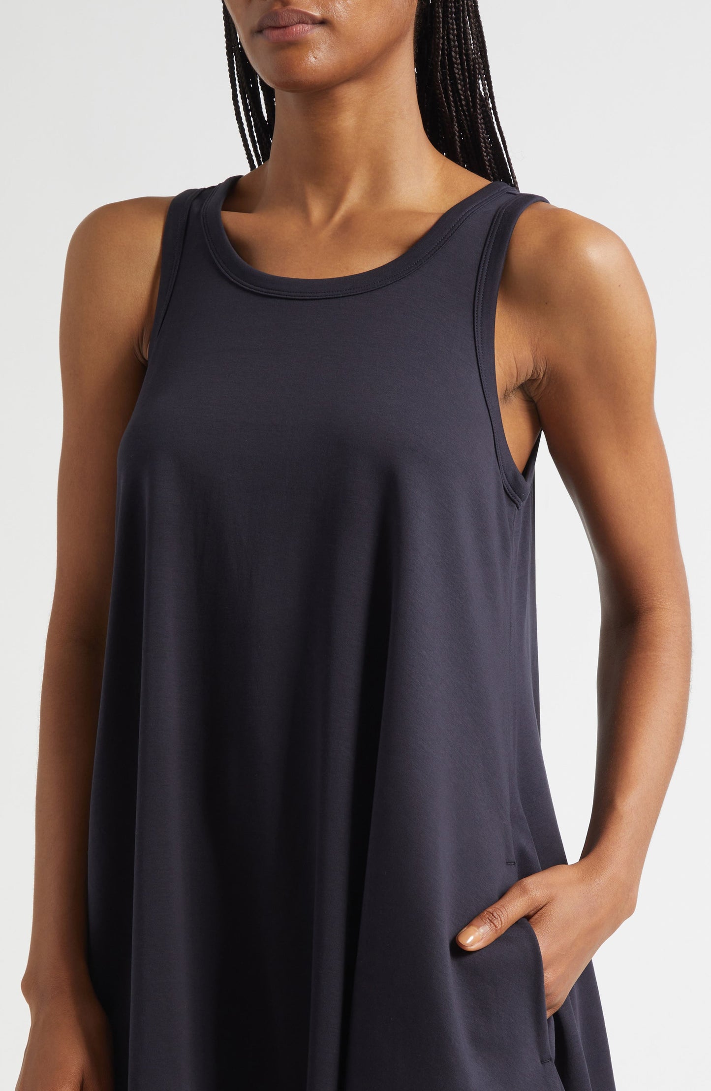 Organic Cotton Jersey A-Line Dress