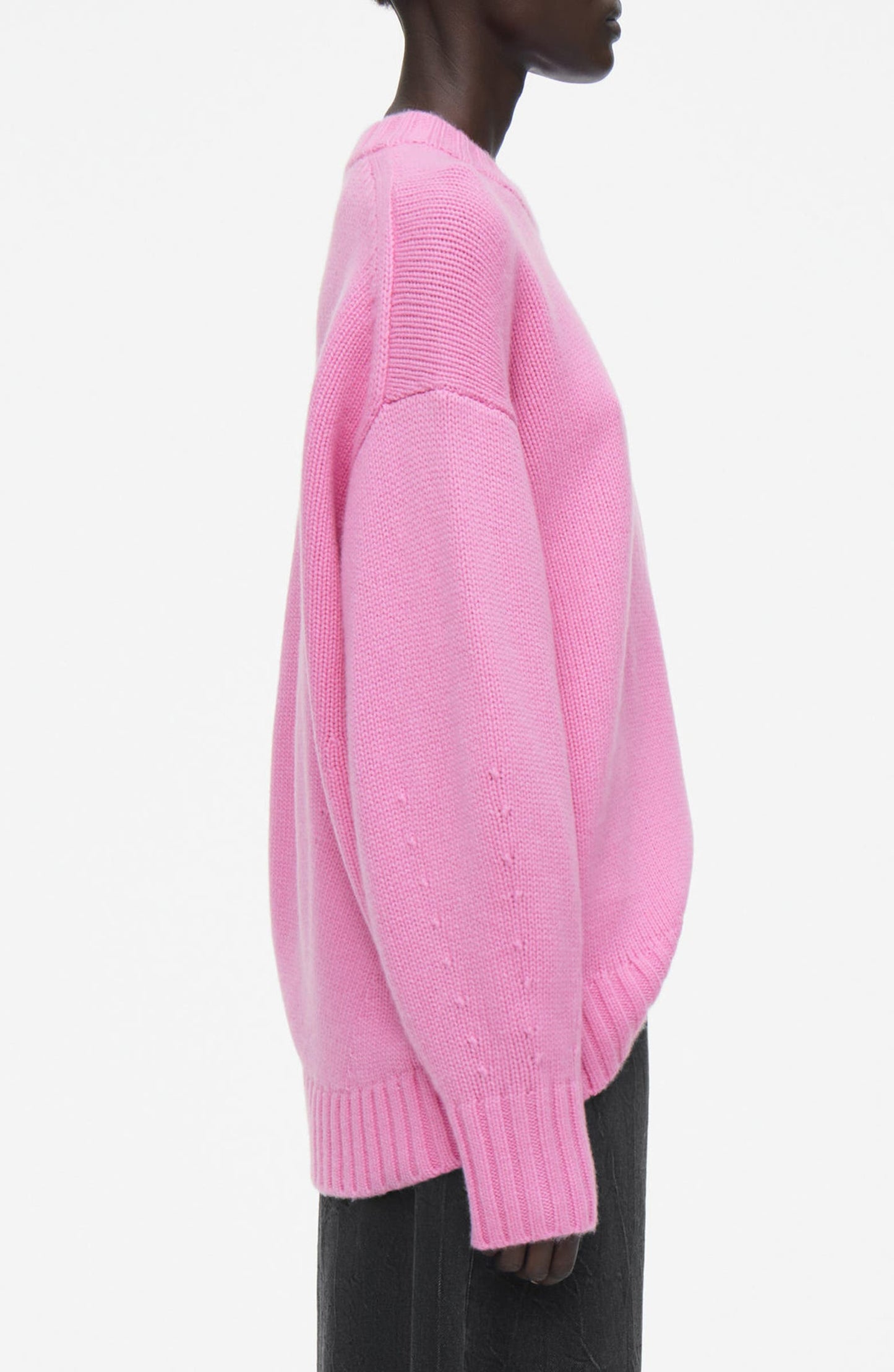 Oversize Cashmere Crewneck Sweater