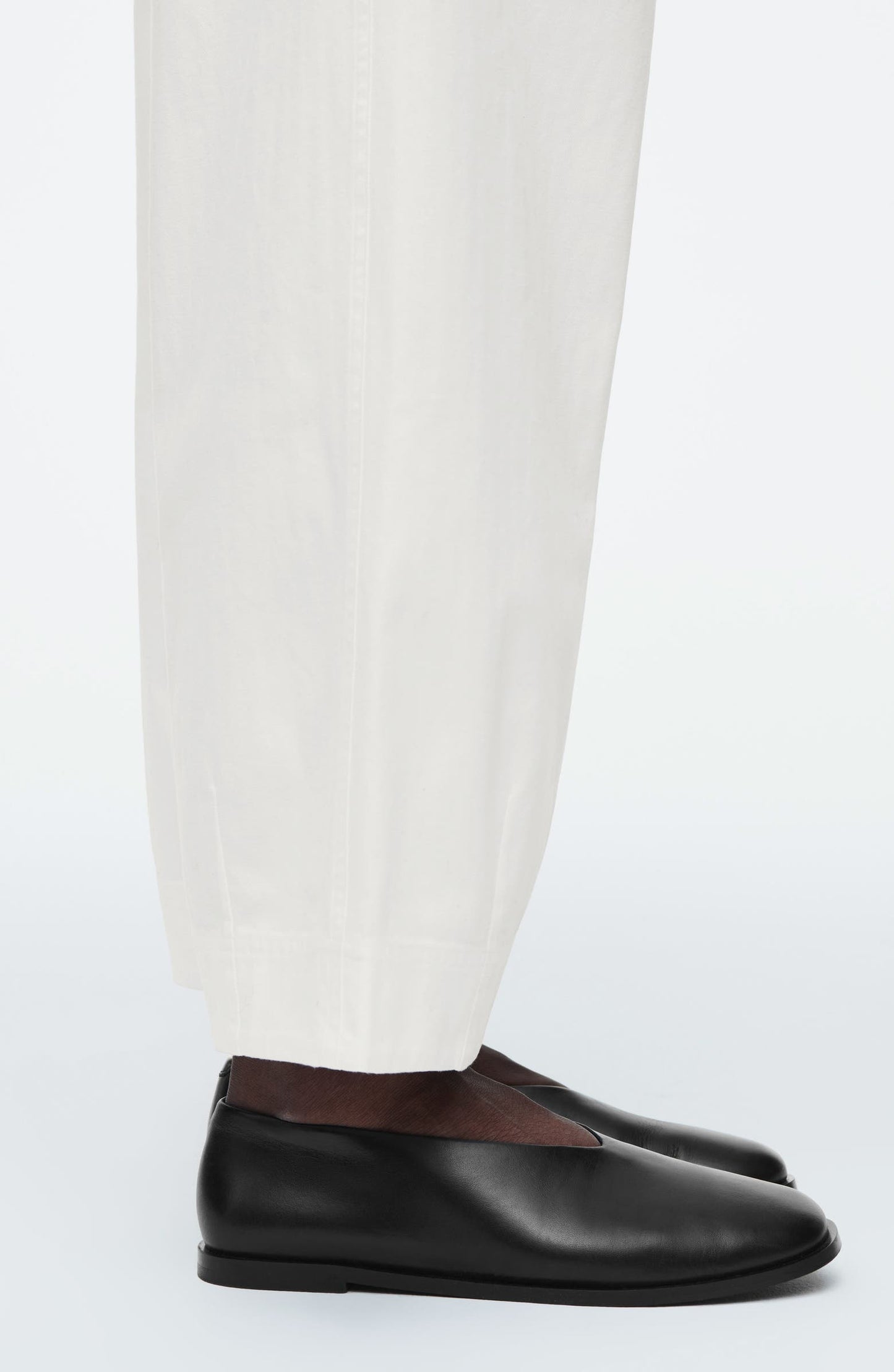 Organic Cotton Herringbone Pants