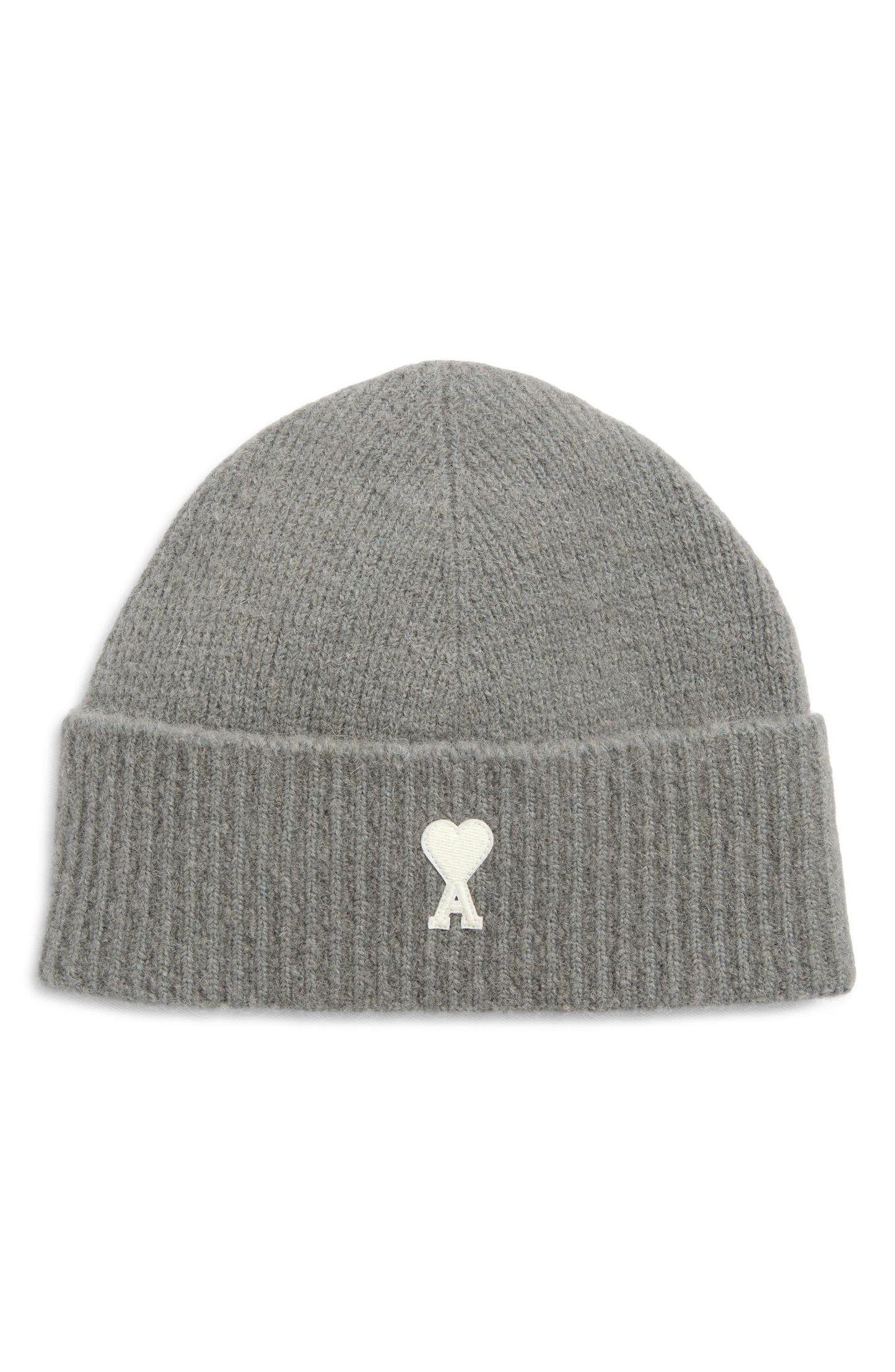 Ami de Coeur Appliqué Mohair Blend Cuffed Beanie
