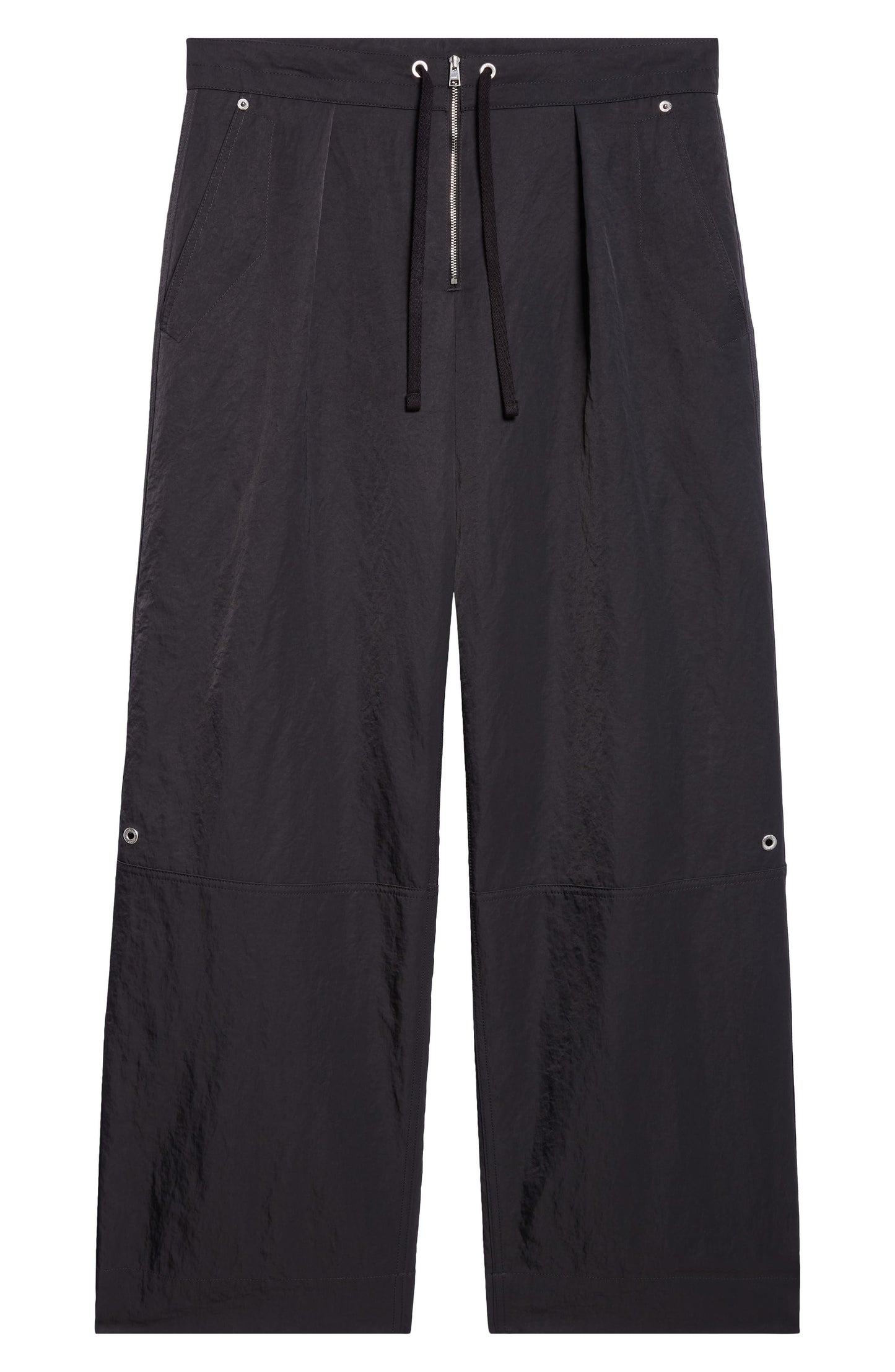 Wide Leg Nylon Pants