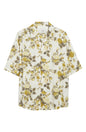 Floral Print Camp Shirt