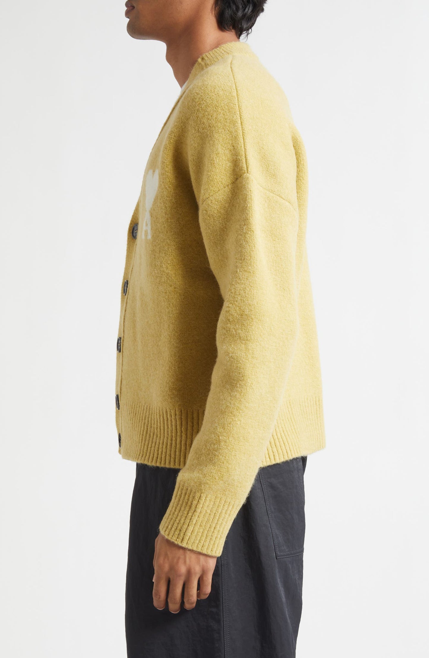 Ami de Coeur Alpaca Blend V-Neck Cardigan