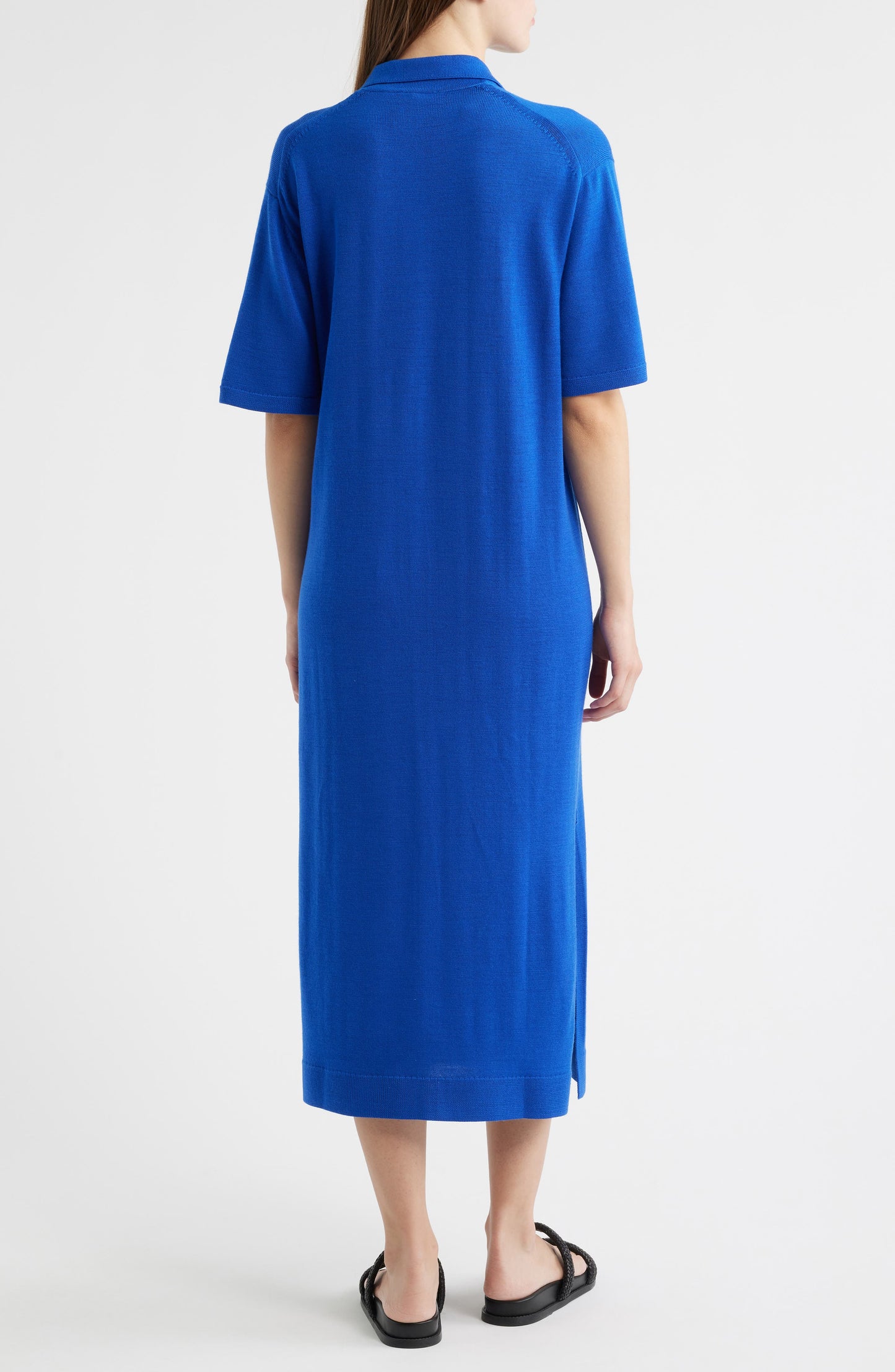 Merino Wool Polo Dress