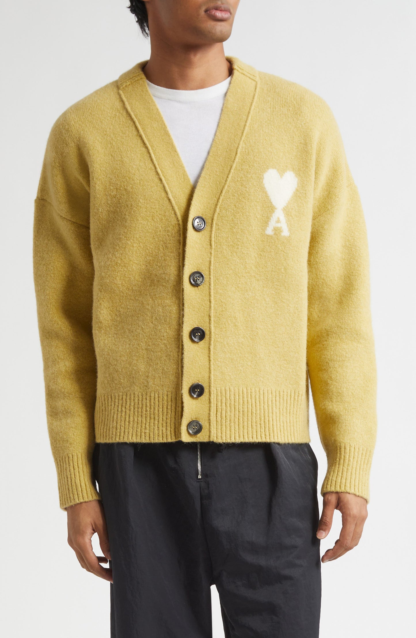 Ami de Coeur Alpaca Blend V-Neck Cardigan