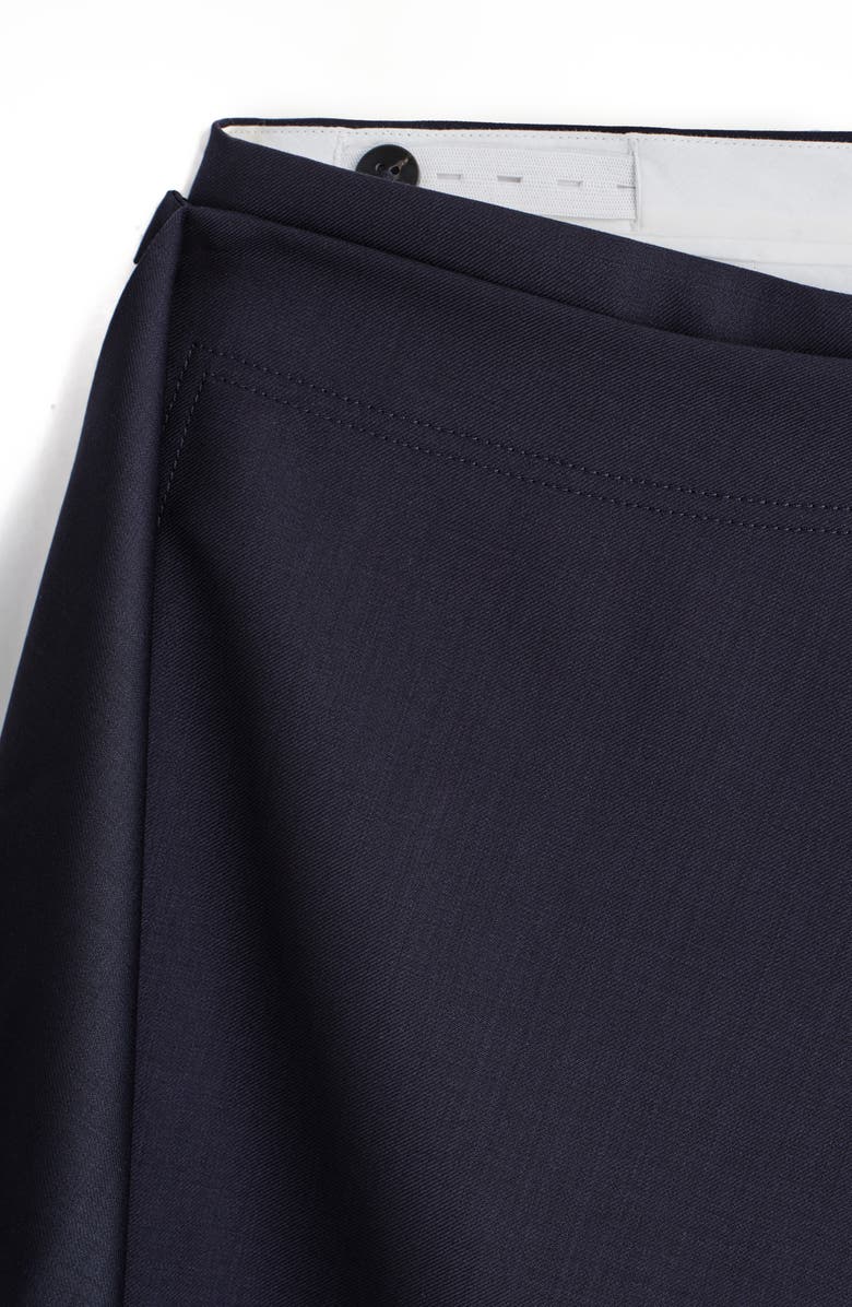 Ink Wool Skirt Pants