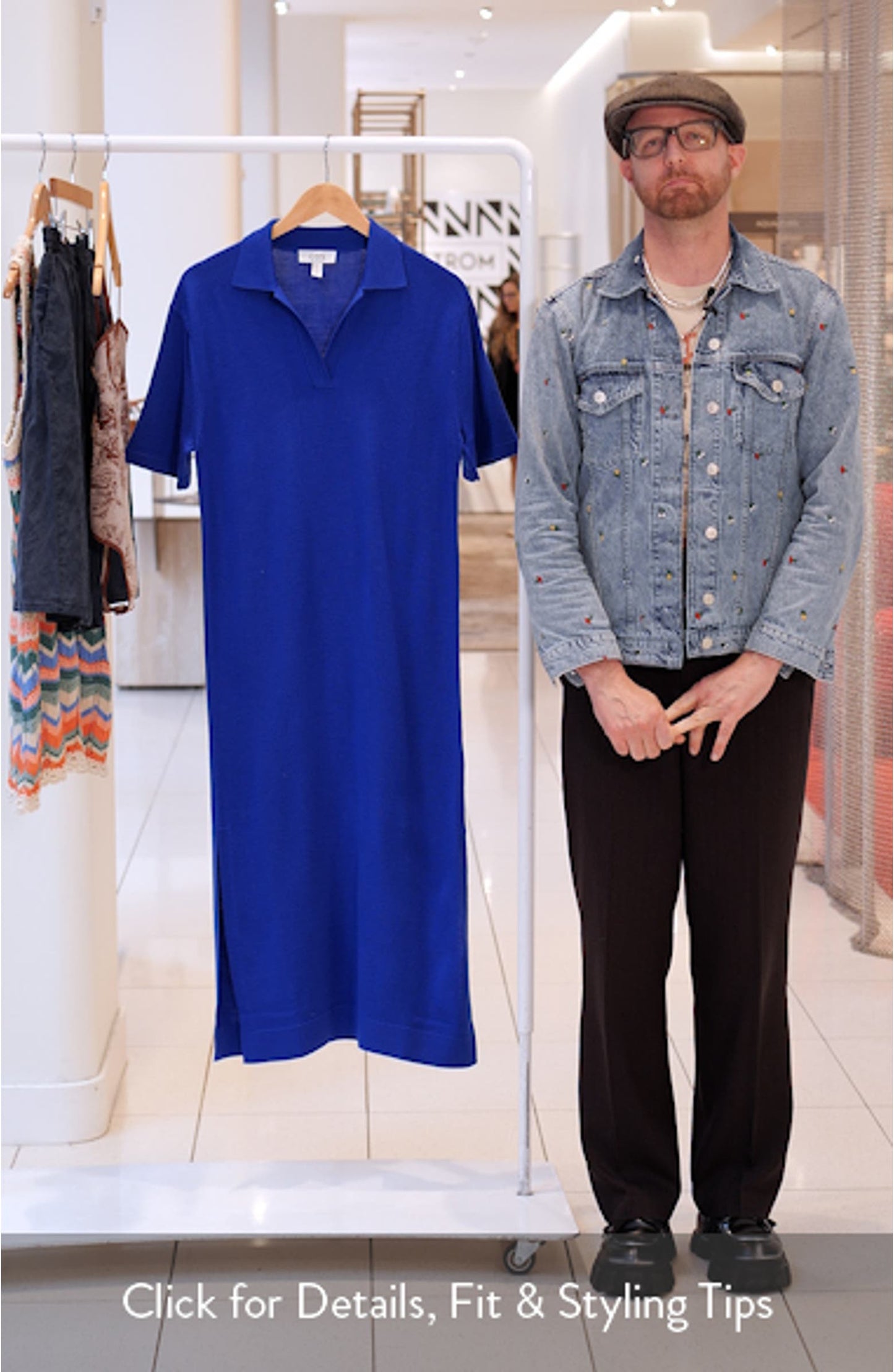 Merino Wool Polo Dress