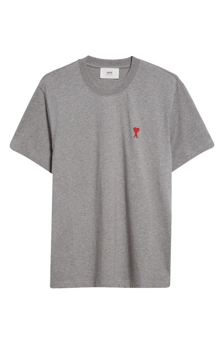 AMI Alexandre Mattiussi Men's Ami de Coeur Embroidered Organic Cotton T-Shirt