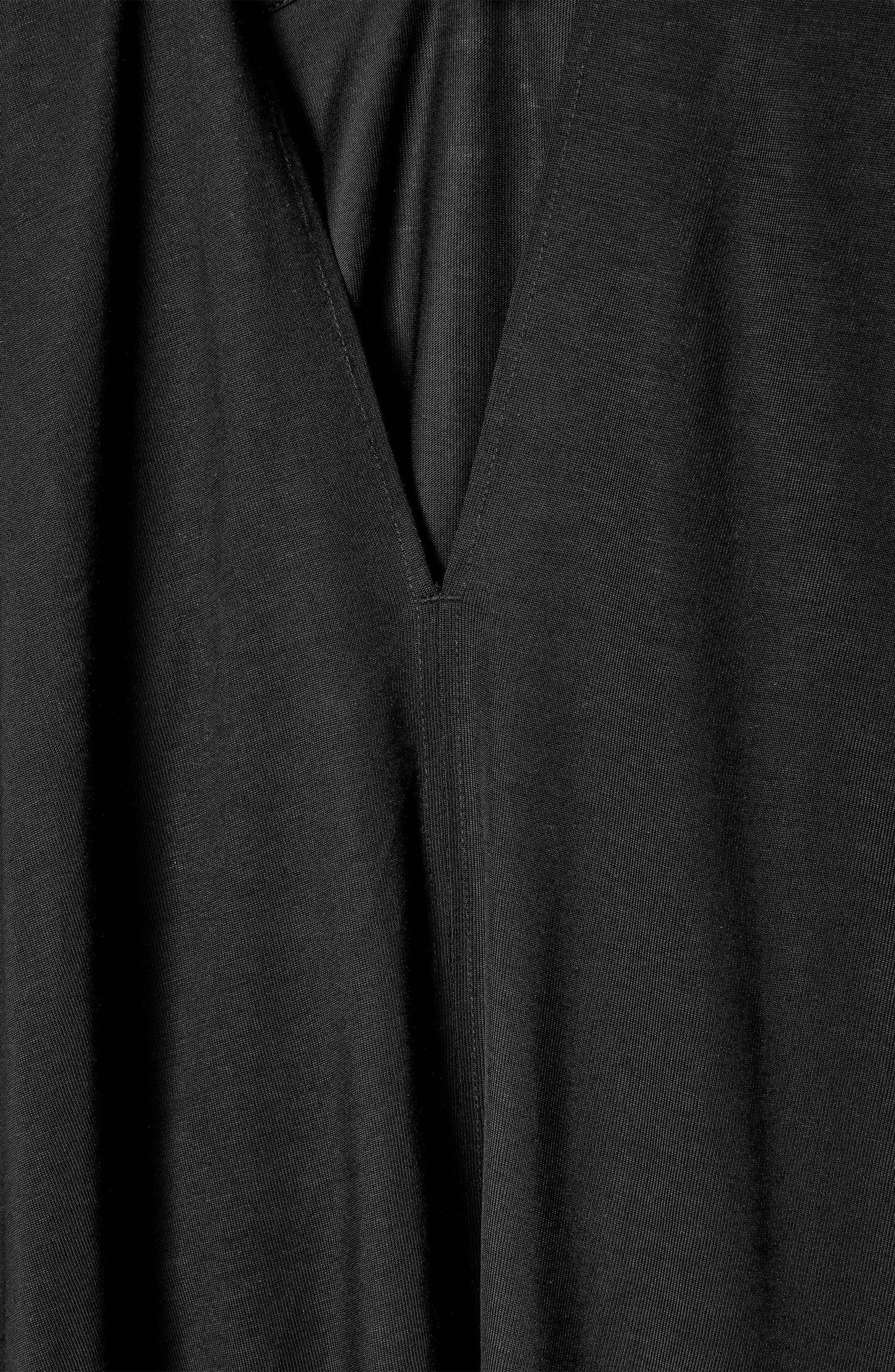 Draped V-Neck Sleeveless Top