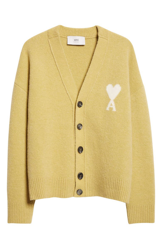 Ami de Coeur Alpaca Blend V-Neck Cardigan