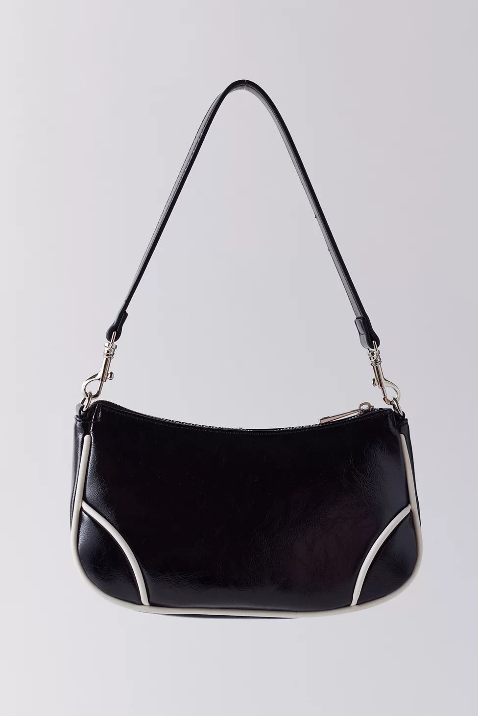 Daphne Star Faux Leather Moto Bag