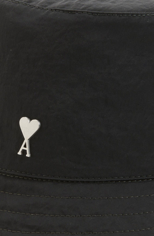 Ami de Coeur Embroidered Nylon Bucket Hat