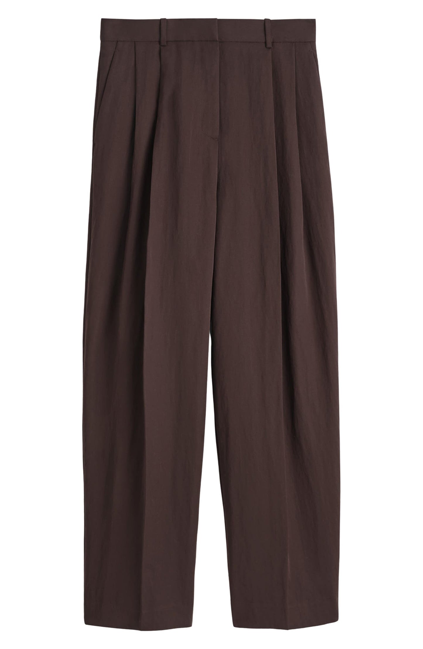 Pleated Wide Leg Pants