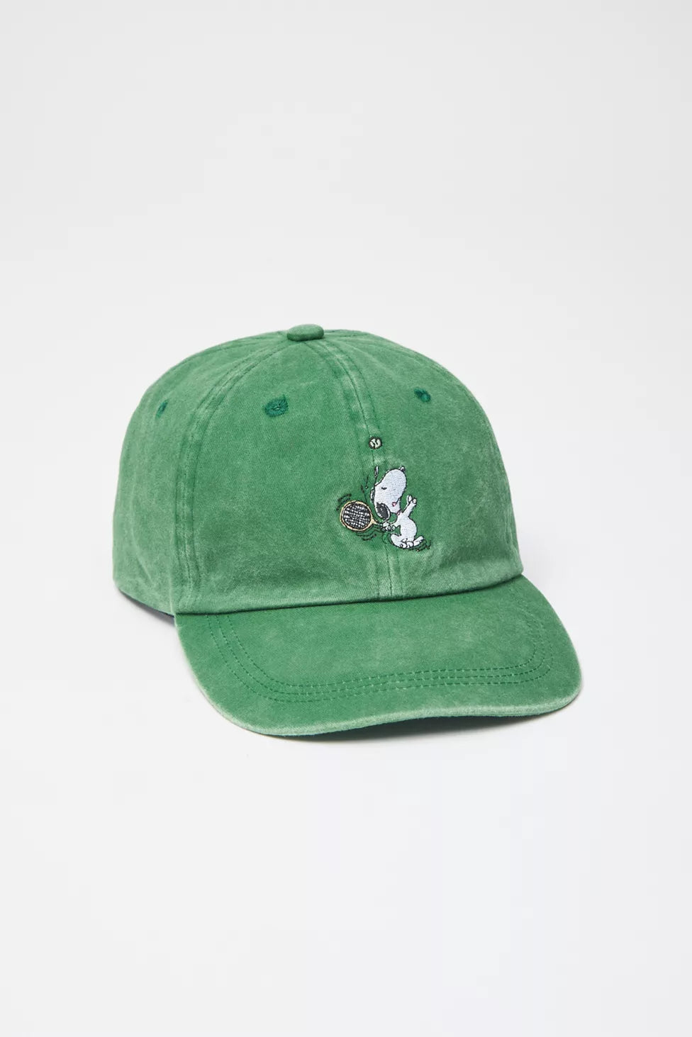 Peanuts Snoopy Tennis Washed Dad Hat