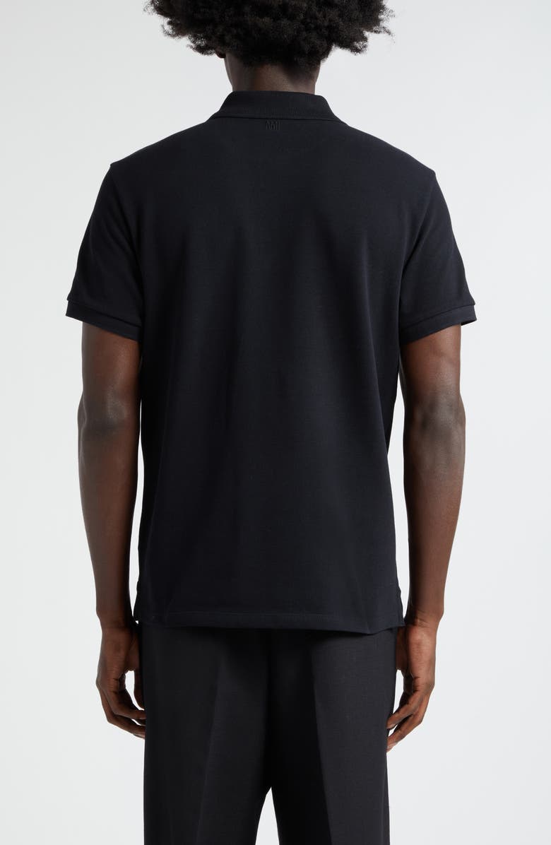 Ami de Coeur Embroidered Organic Cotton Polo