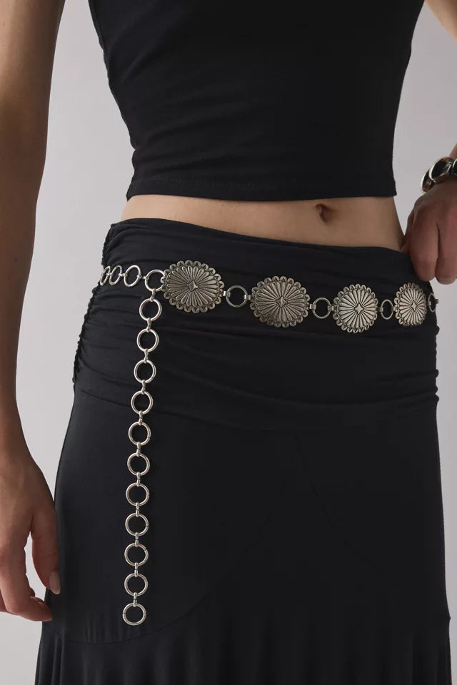 Embossed Chain Belt