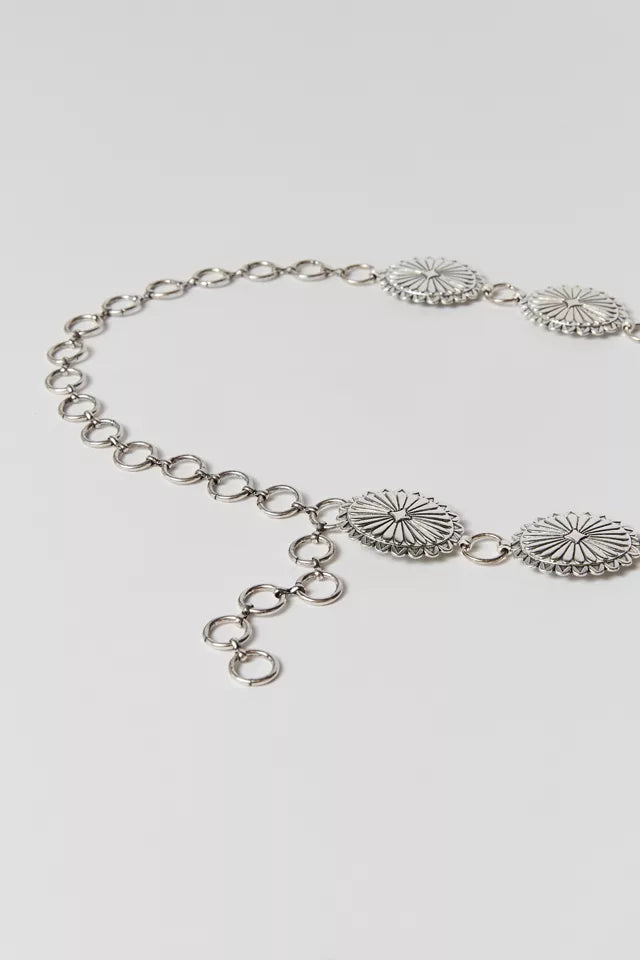 Embossed Chain Belt