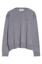 Ami de Coeur Embroidered Wool & Silk Sweater