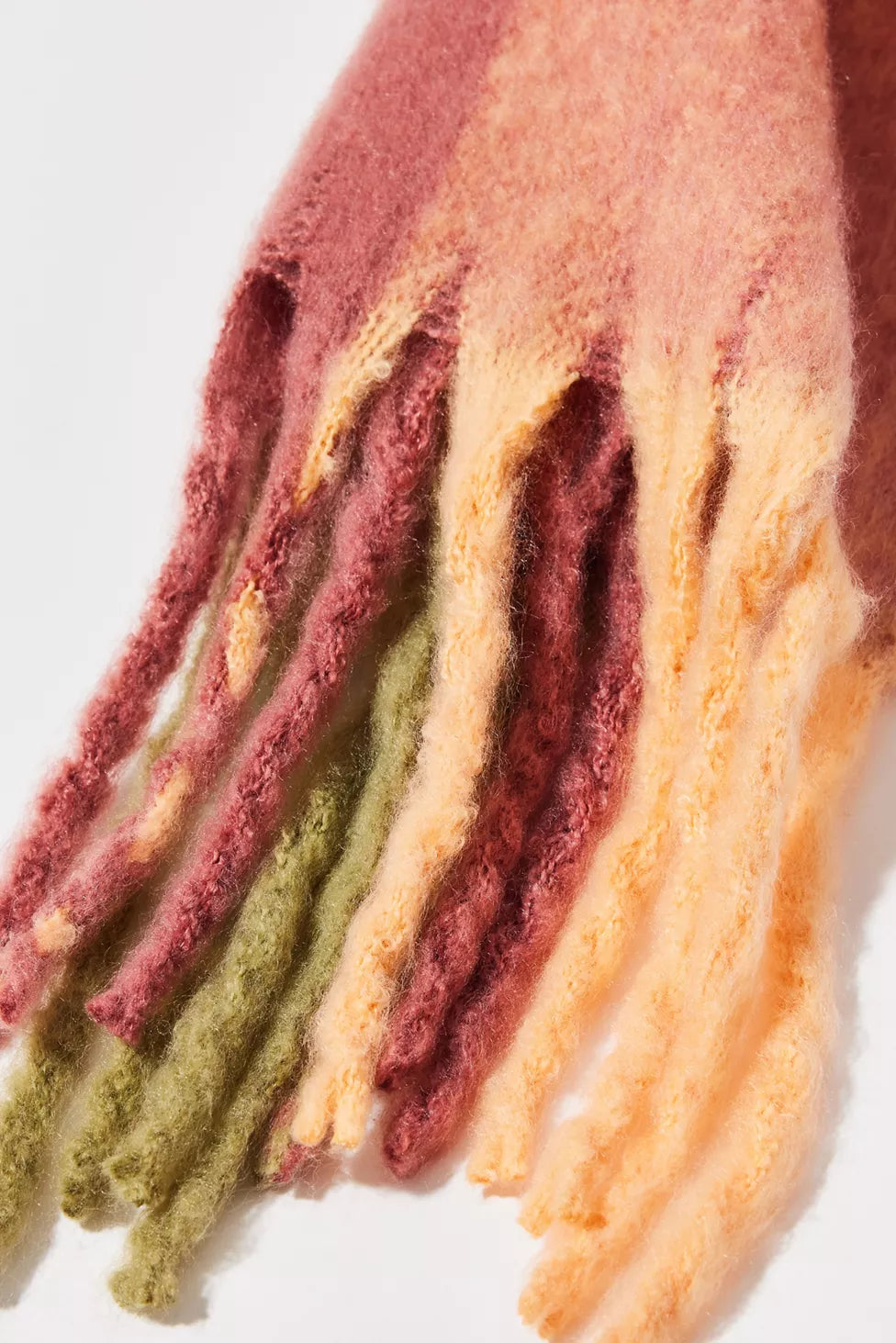 Plaid Woven Oversized Scarf