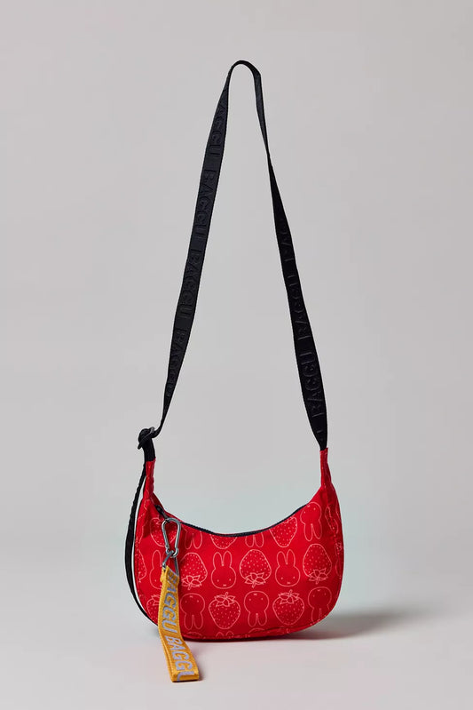 BAGGU & Miffy UO Exclusive Small Nylon Crescent Bag