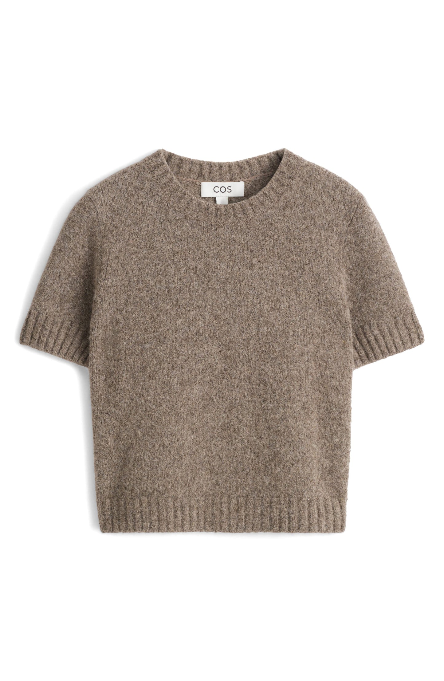Sweetings Short Sleeve Cashmere & Wool Sweater