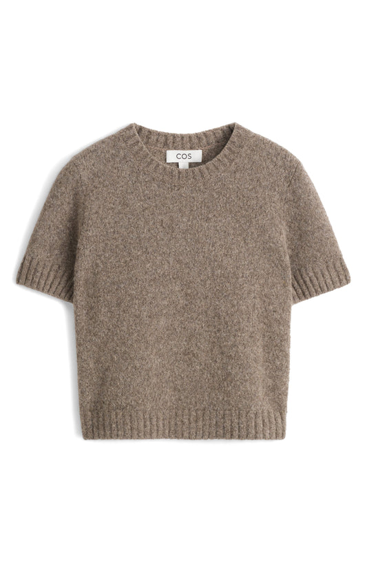 Sweetings Short Sleeve Cashmere & Wool Sweater