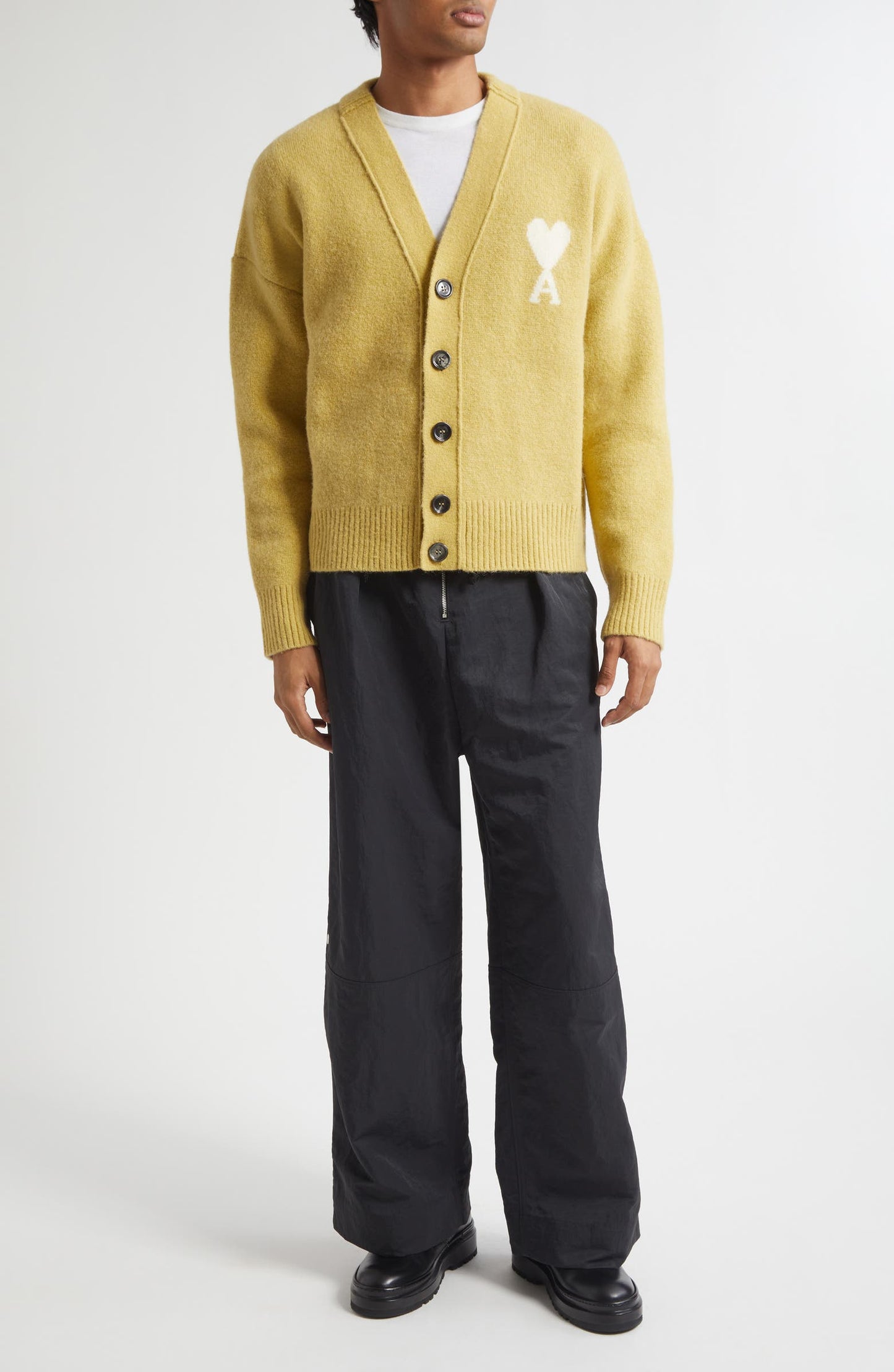 Ami de Coeur Alpaca Blend V-Neck Cardigan