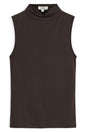 Drape Neck Sleeveless Top