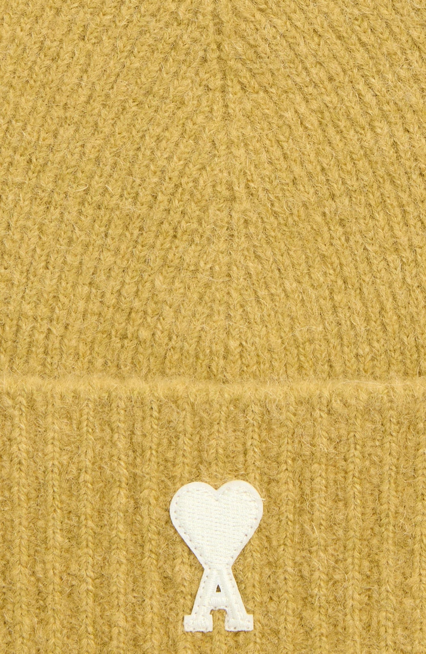 Ami de Coeur Appliqué Mohair Blend Cuffed Beanie