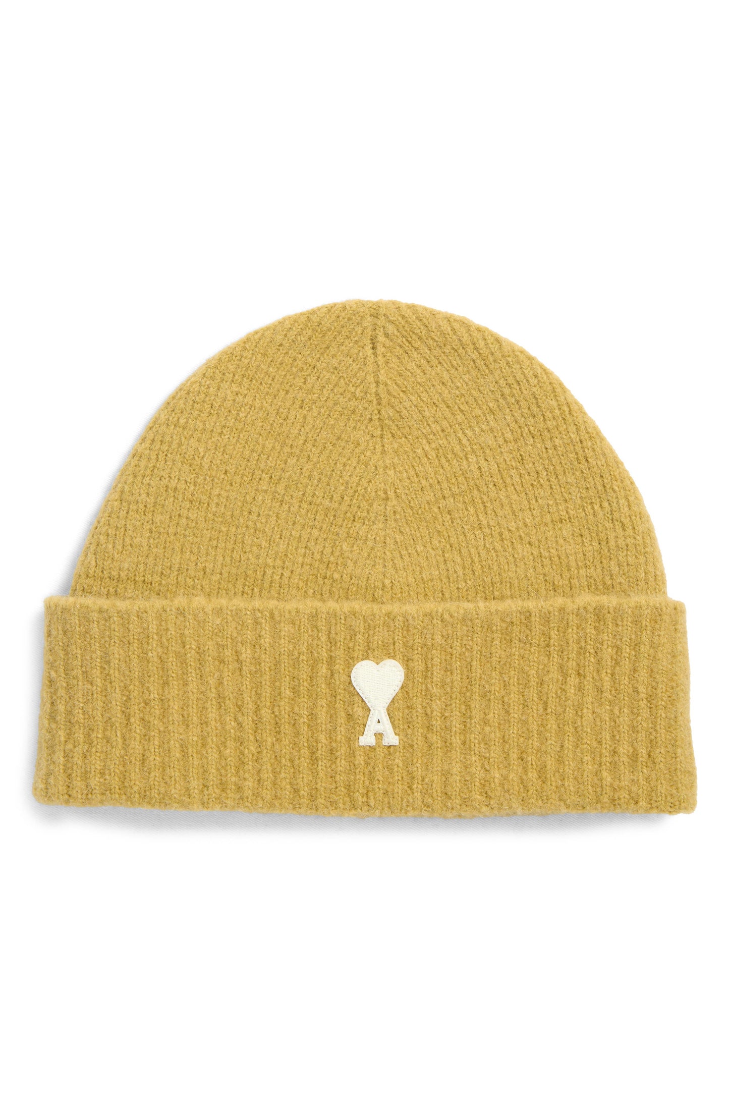 Ami de Coeur Appliqué Mohair Blend Cuffed Beanie