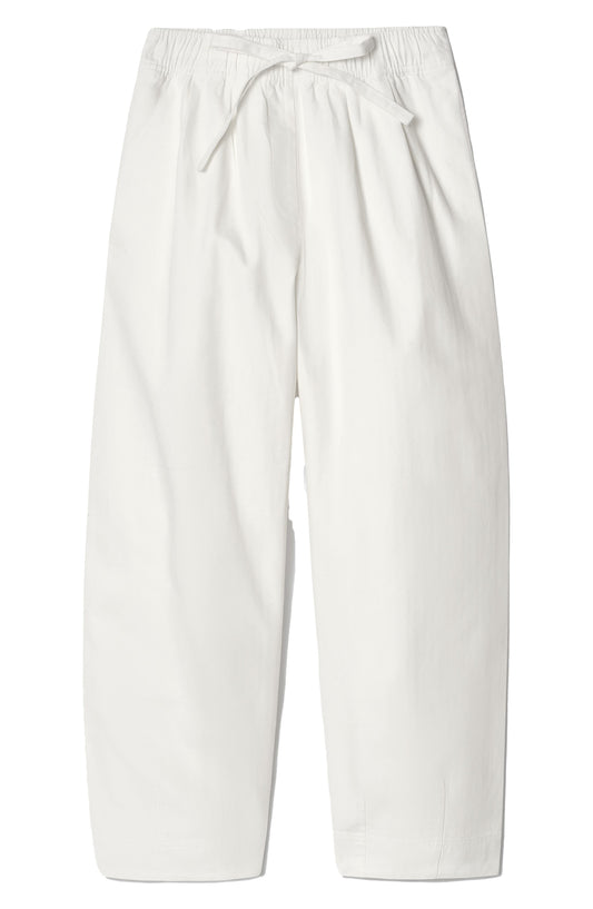 Organic Cotton Herringbone Pants