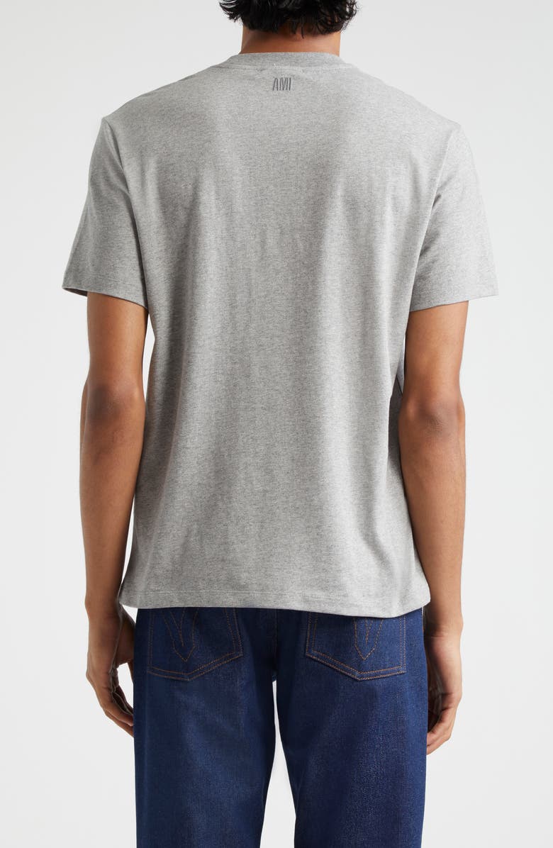 AMI Alexandre Mattiussi Men's Ami de Coeur Embroidered Organic Cotton T-Shirt