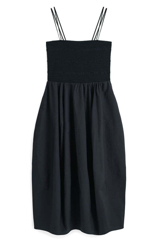 Lotta Smocked Cotton Midi Dress